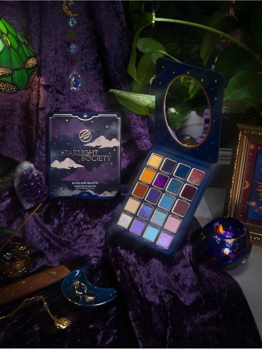 Cosmic Brushes Starlight Society Palette BNIB.